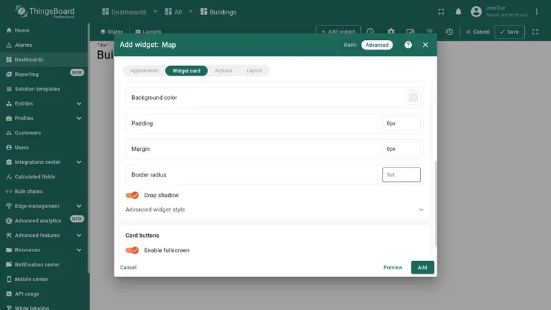 Advanced widget style and Widget CSS editor