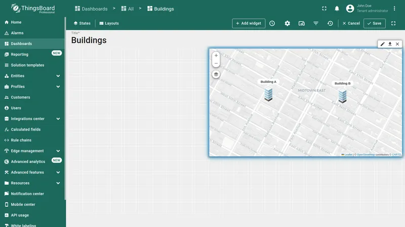 Advanced widget styling