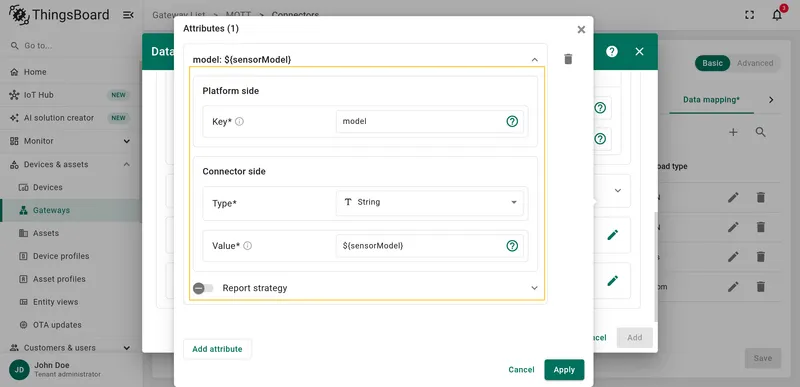 Add attribute with json-path value