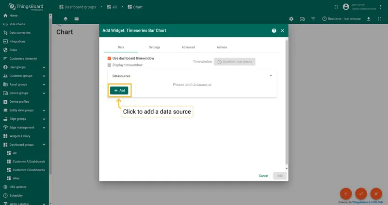 Add datasource