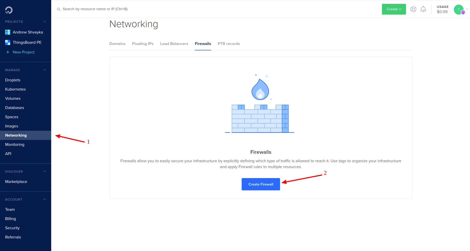 Create Firewall