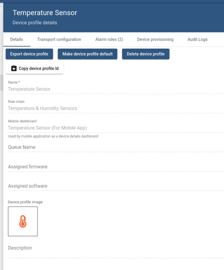 Mobile dashboard field