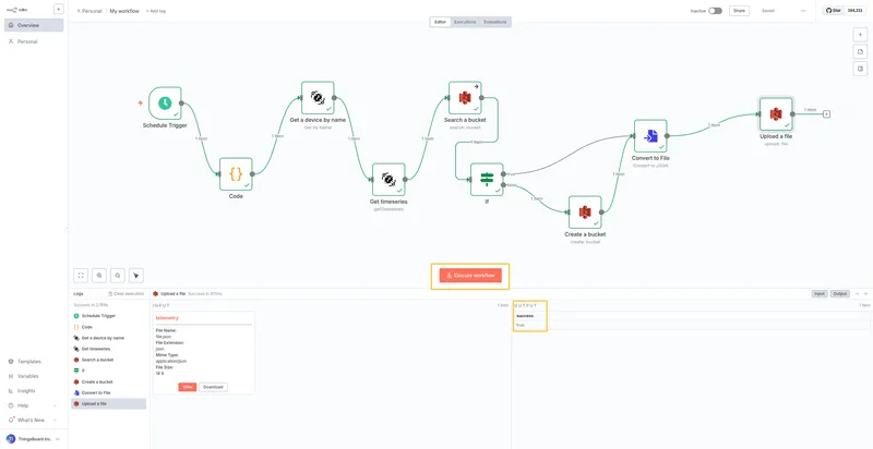 AWS S3 node