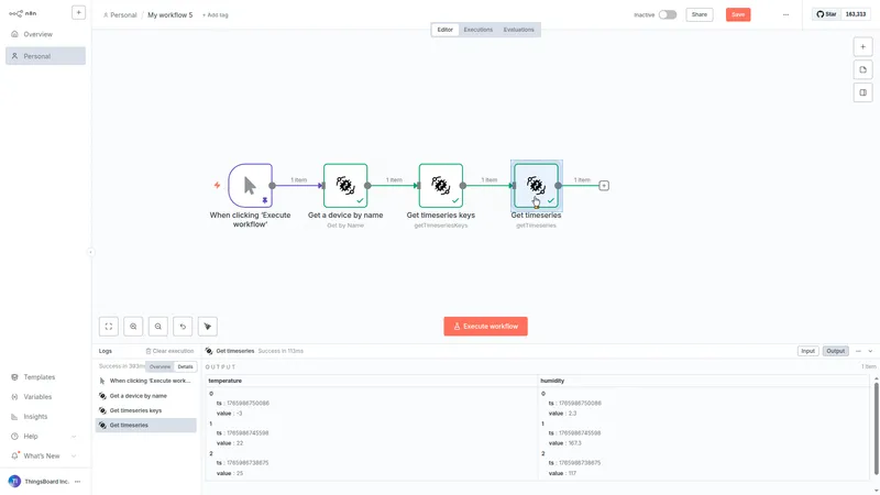 Complete workflow step 3
