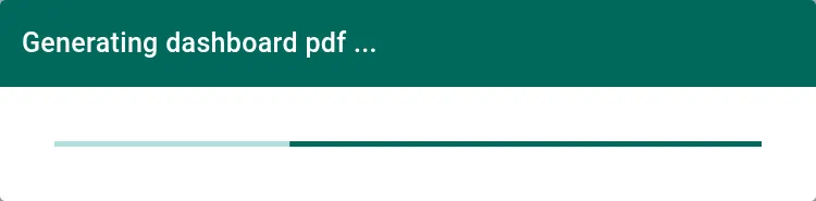 Dashboard export completed and downloaded