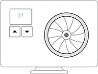 Heat pump high-performance view