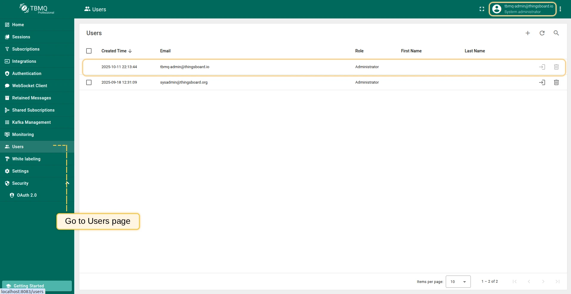 New user created via Google OAuth 2.0 login