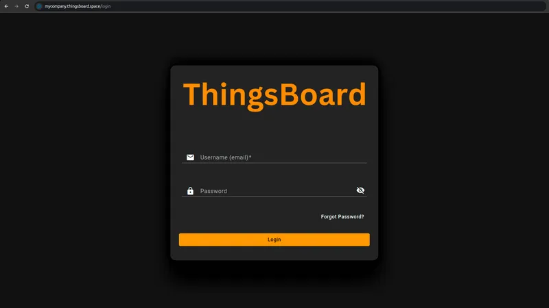 Login tab — background color