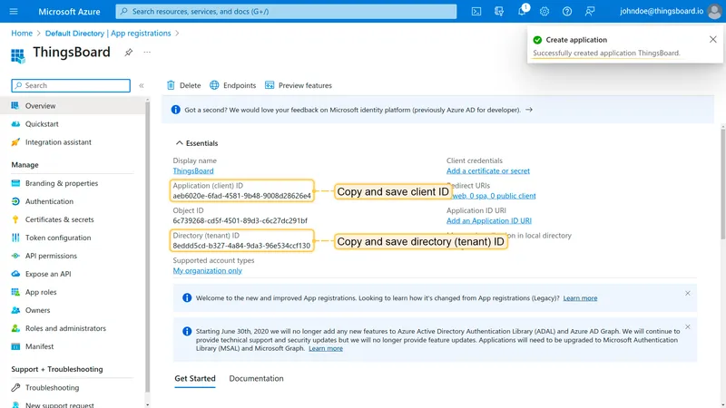 Application overview