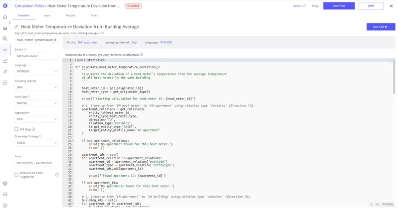 Native Calculation Field in Trendz