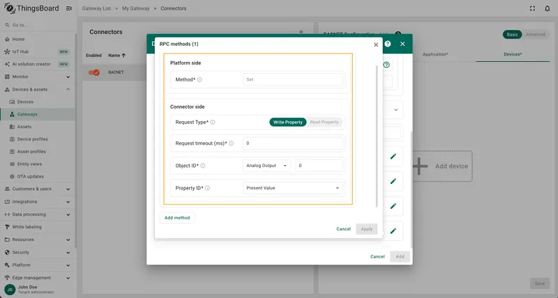 RPC methods overview