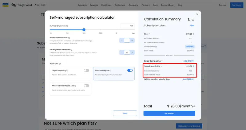 Calculate your pricing