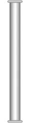 Extra long vertical pipe SCADA symbol