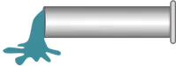 Left drain pipe SCADA symbol