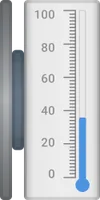 Small right meter SCADA symbol