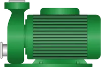 Small right motor pump SCADA symbol