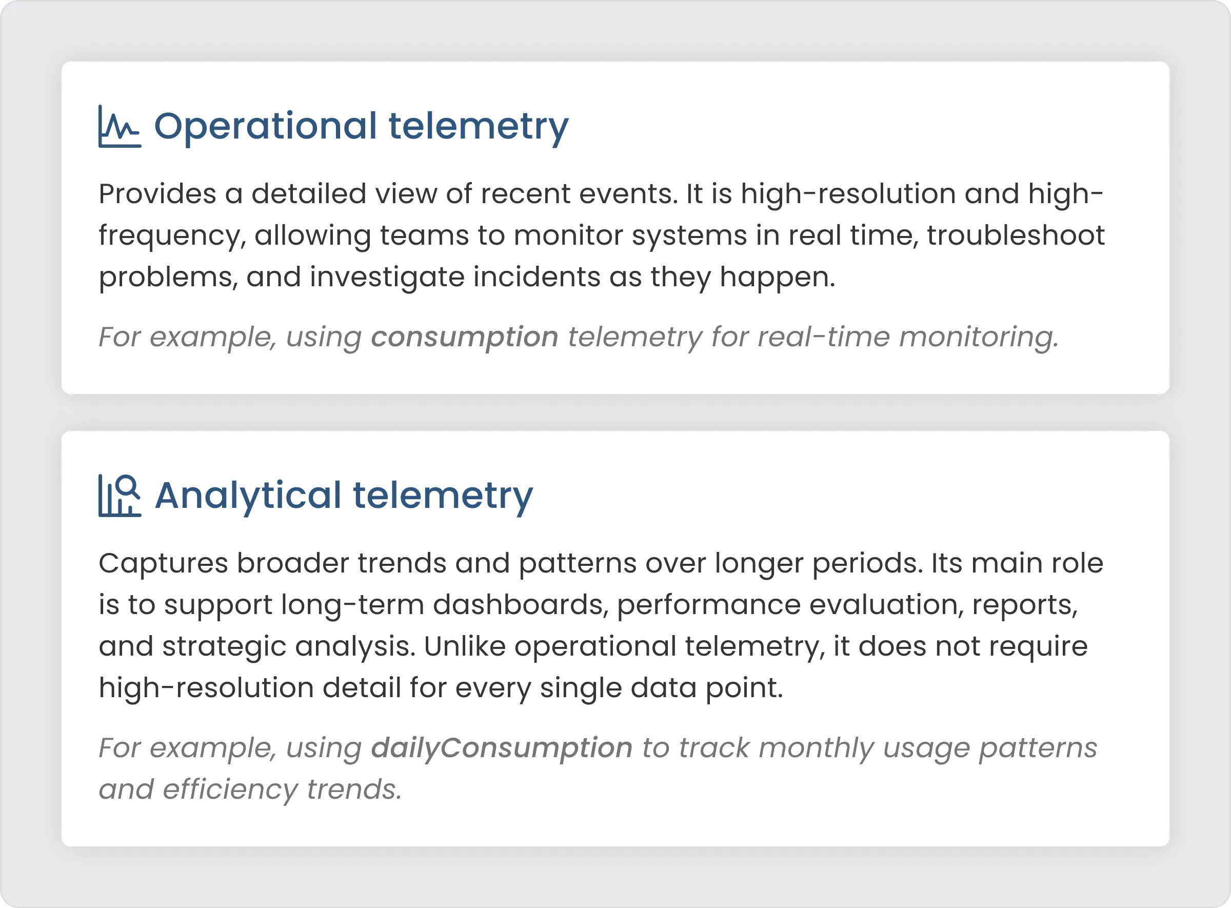 Telemetry data types overview in ThingsBoard platform