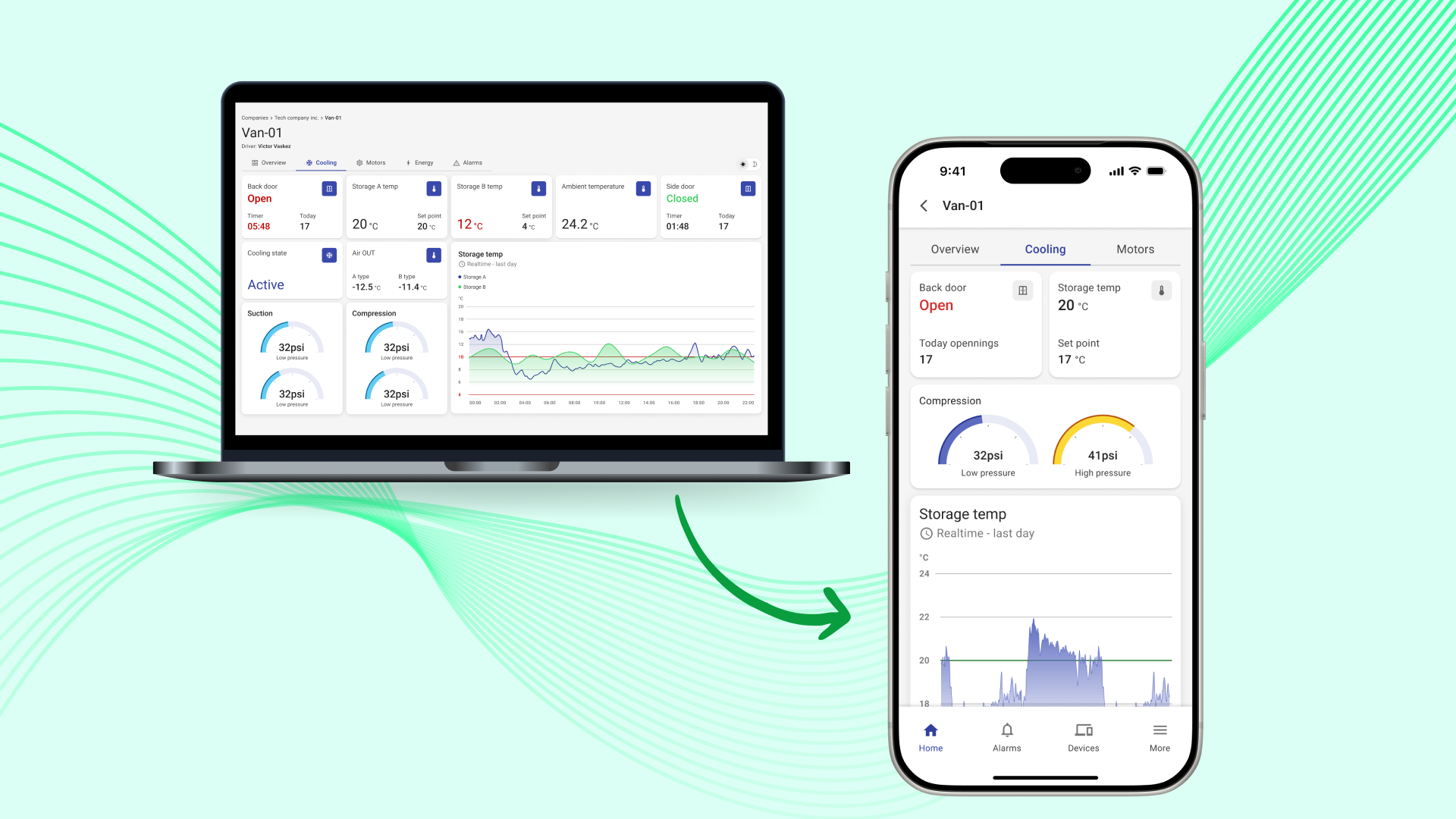 The ThingsBoard mobile app