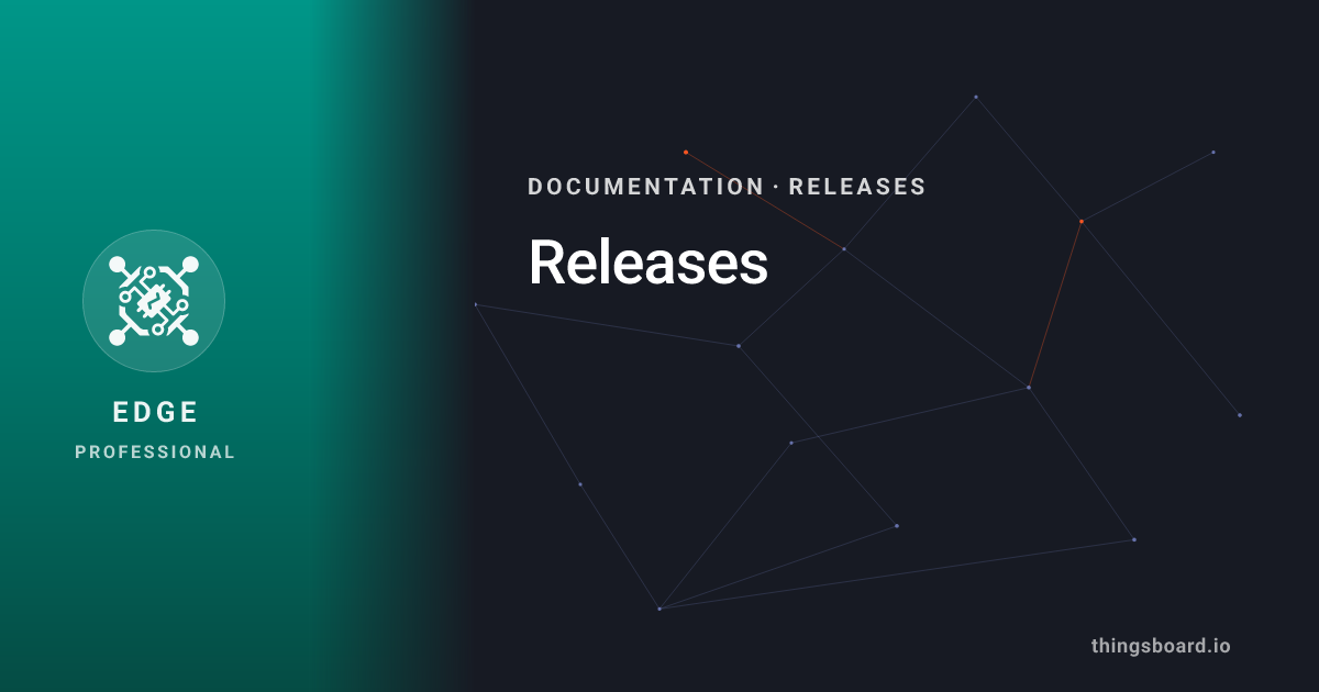 ThingsBoard Edge PE v3.5.x Release Notes | Docs | ThingsBoard Edge PE