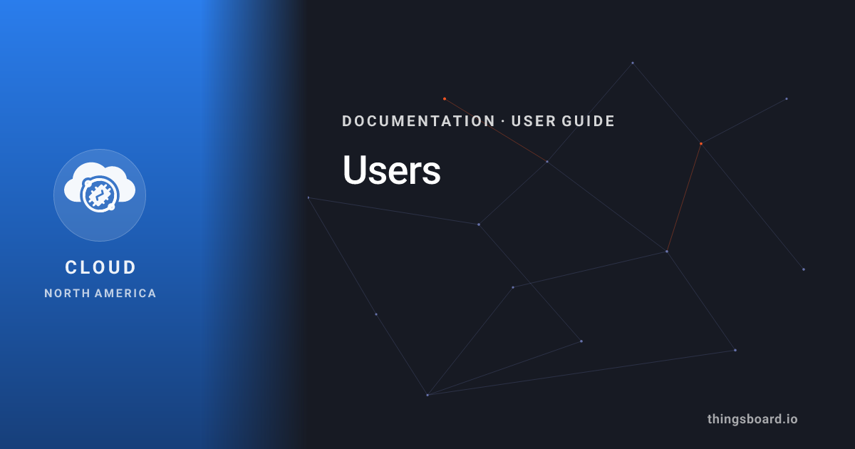Users | Docs | ThingsBoard Cloud