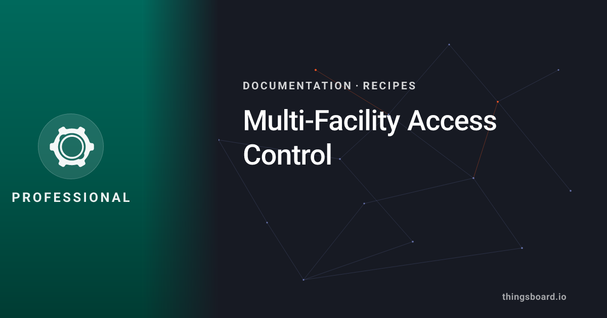 Multi-Facility Access Control | Docs | ThingsBoard PE