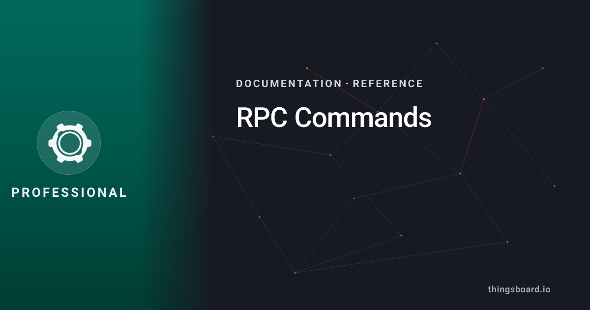 RPC Commands - LwM2M API | ThingsBoard Docs
