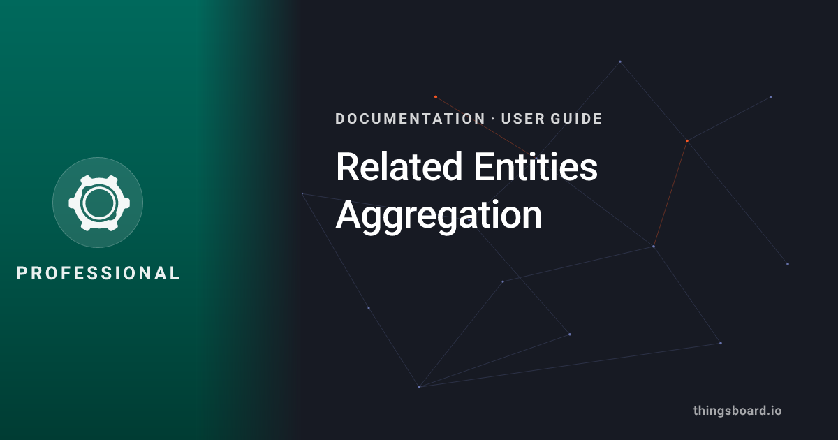 Related Entities Aggregation | Docs | ThingsBoard PE