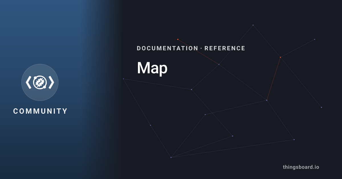 Thingwall Map Map | Docs | ThingsBoard