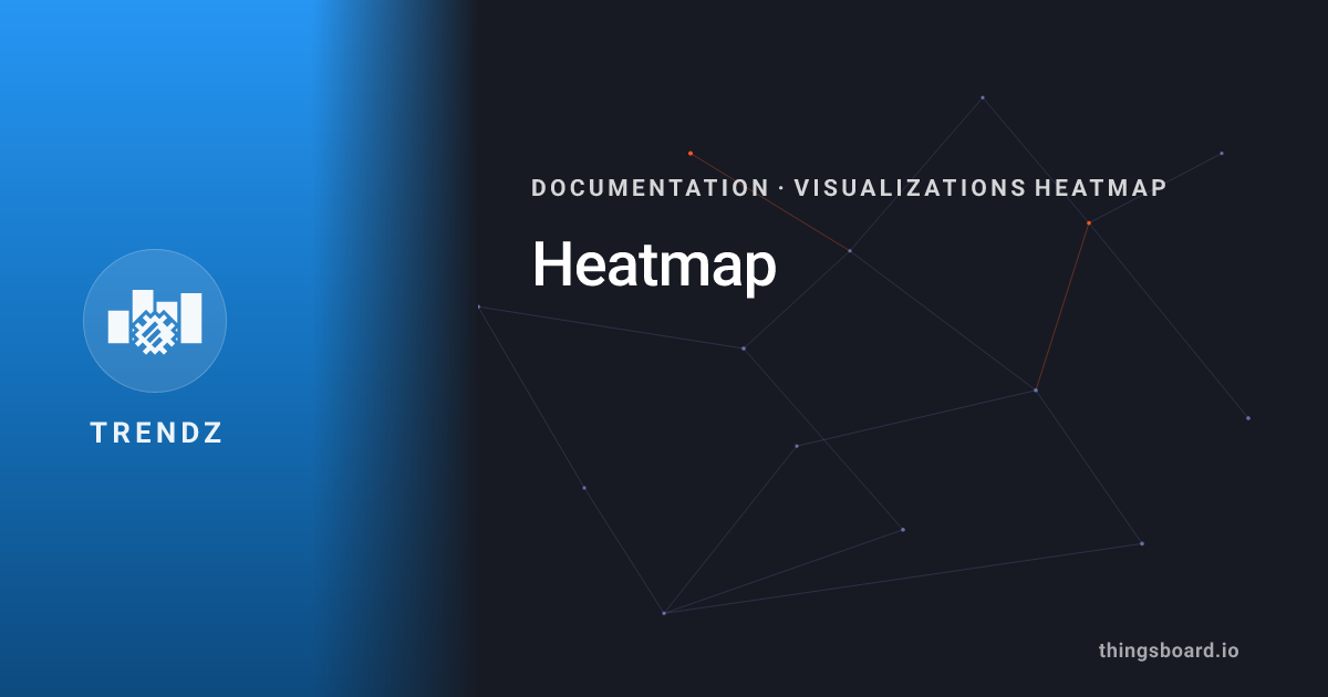 Heatmap | Docs | ThingsBoard Trendz