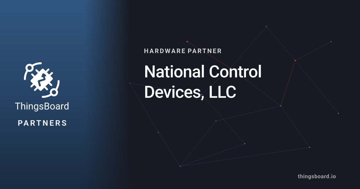 National Control Devices, LLC | Partners | ThingsBoard